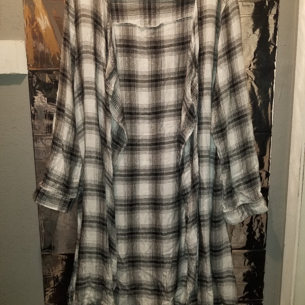 Cardigan flannel